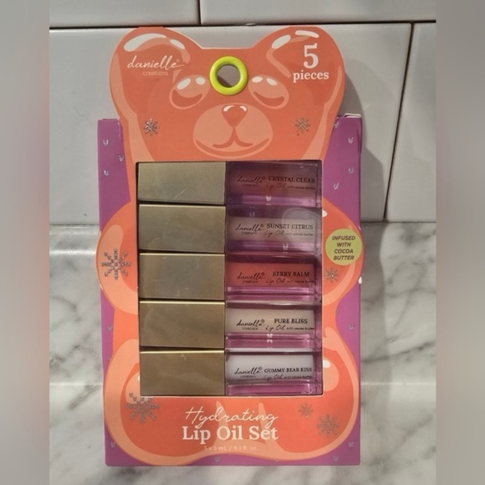 Danielle Creations 5 Piece Lip Oil Set
